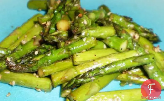 Asparagi allo zenzero