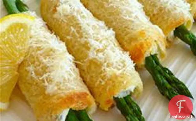 Involtini di asparagi