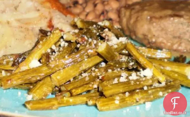 Asparagi italiani arrostiti con parmigiano