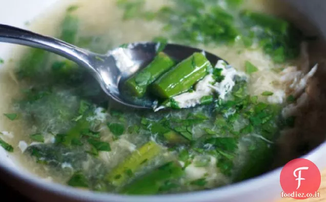 Cena stasera: Zuppa di granchio di asparagi (Sup Mang Tay Cua)