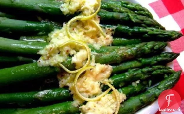 Asparagi al Limone e Burro di Parmigiano