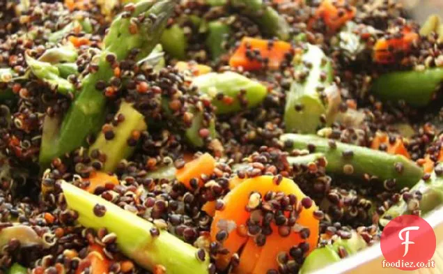 Quinoa e asparagi