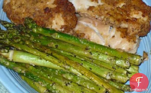 Asparagi arrostiti in salsa di Aglicky-dragoncello