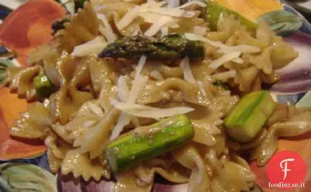 Penne con Asparagi Arrostiti e Burro Balsamico