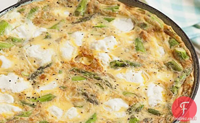 Frittata di Asparagi e Caprini