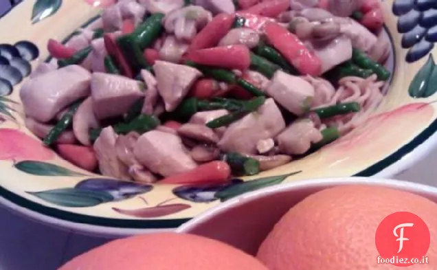 Dragoncello-Pollo all'arancia