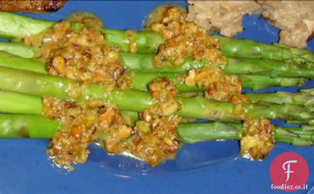 Asparagi al pistacchio