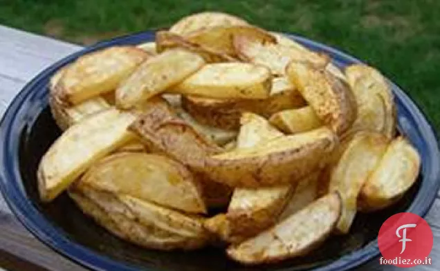 Spicchi di patate croccanti