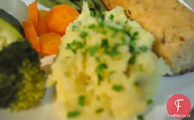 Gli amanti dell'aglio Purè di patate