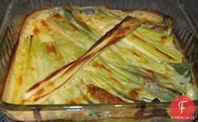 Porri al forno