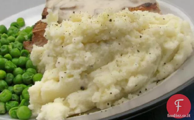Purè di patate all'aglio arrosto