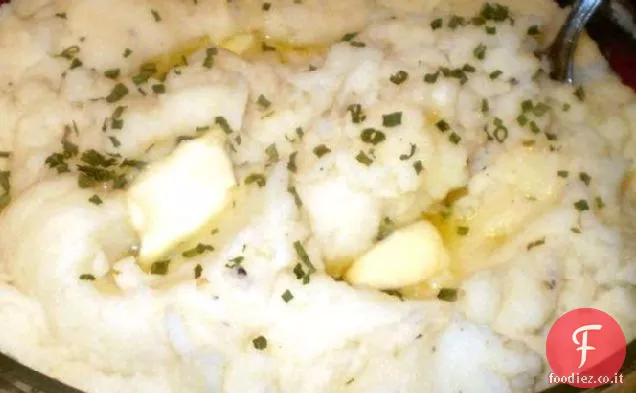 Purè di patate all'aglio istantaneo