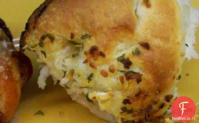 Gli amanti dell'aglio Pull-Apart Pane
