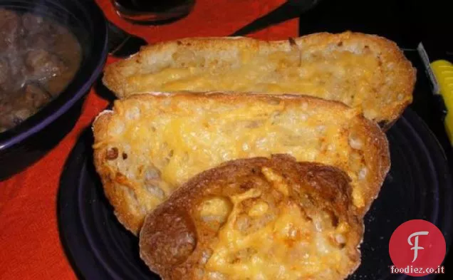 Pane all'aglio formaggio
