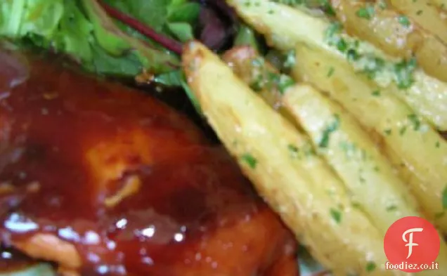 Patatine fritte all'aglio
