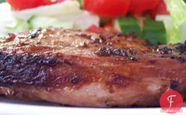 Braciole di maiale alla griglia 'Fusion'