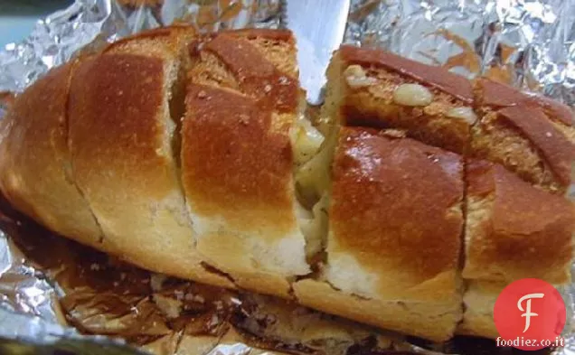 Pane all'aglio con Mozzarella