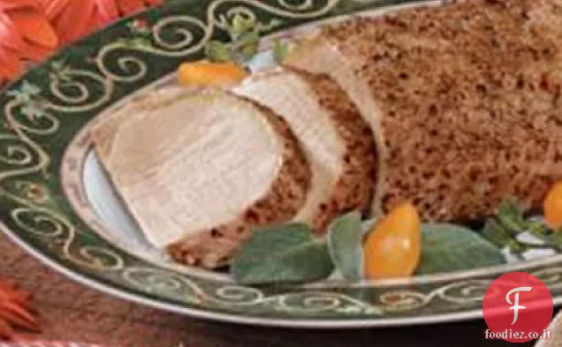 Arrosto di maiale salato