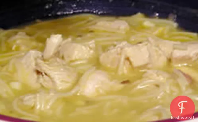 Zuppa di noodle di pollo I