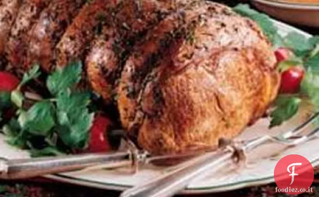 Arrosto di costine alle erbe