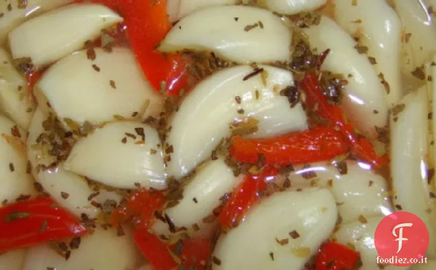 Aglio in salamoia