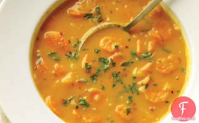 Zuppa di carote piccante