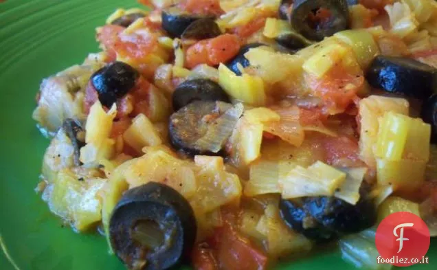 Funghi piccanti e porri