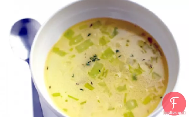 Zuppa di porri di patate