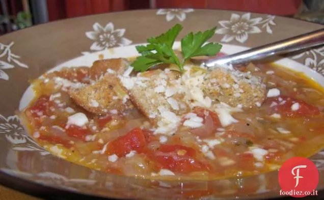 Zuppa di cipolle italiana