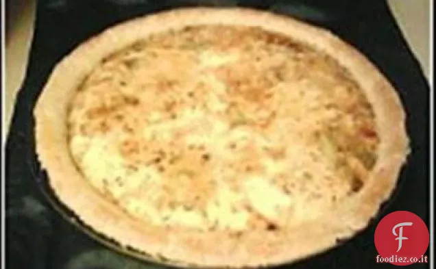 Quiche di pancetta e porro