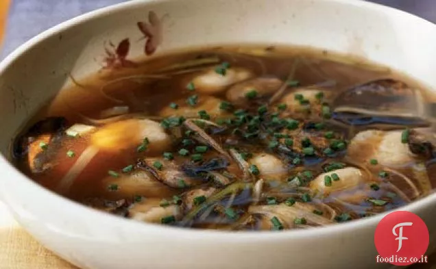 Gnocchi di patate in brodo di funghi - Mediterranea Ricetta