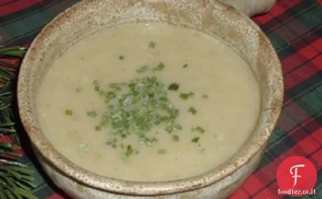 Zuppa di porri di patate