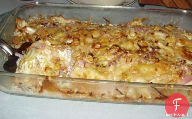 Tre casseruola di cipolla