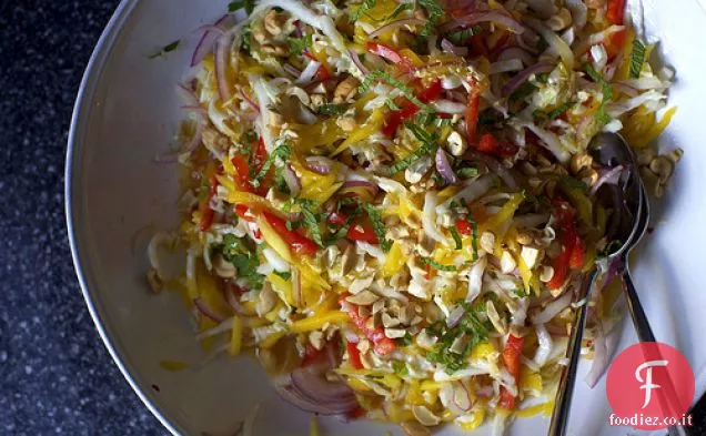 Slaw Mango con anacardi e Menta