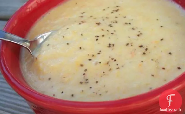 Crema di zuppa di porri