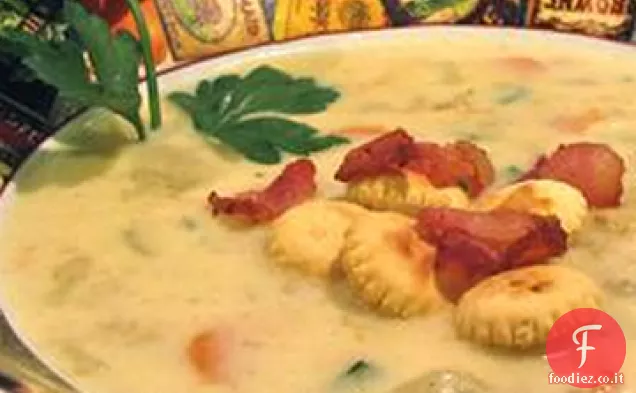 La fantastica zuppa di vongole di Cindy