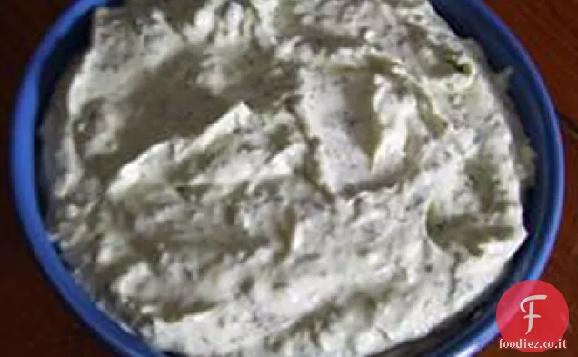 Salsa di ranch di cipolla verde