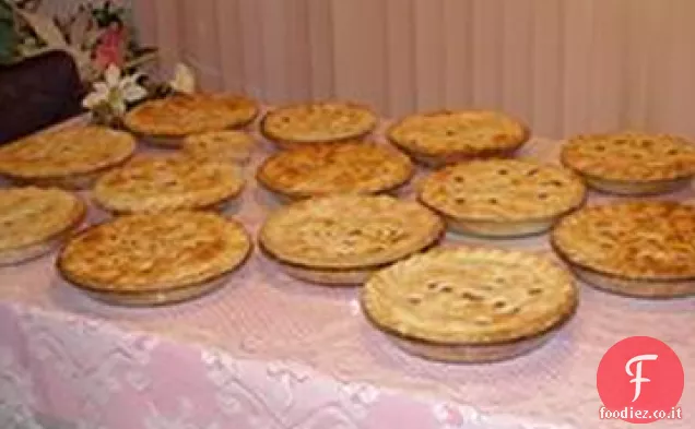 Tourtiere tradizionale francese canadese
