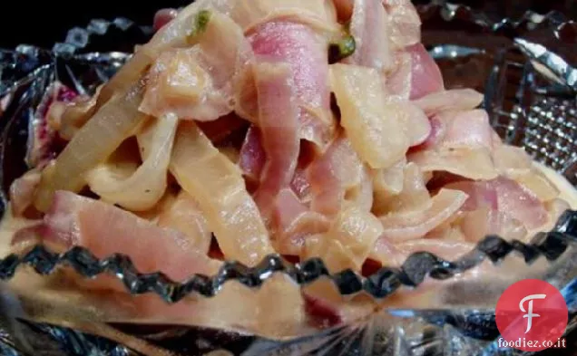 Cipolle glassate e cremose