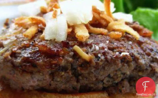 Hamburger di cipolla francese