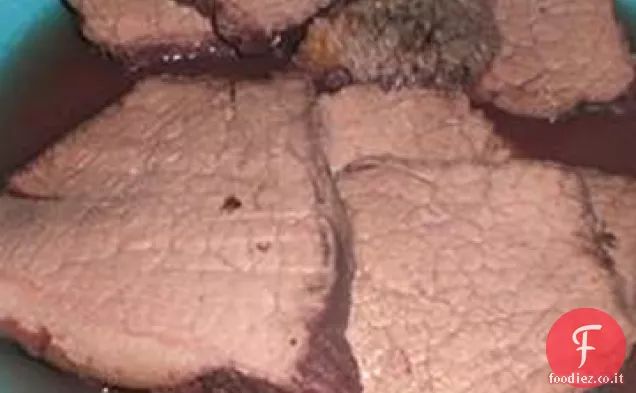 Manzo aromatizzato al vino rosso