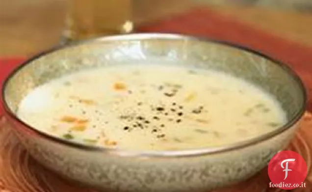 Zuppa di formaggio Cheddar cremoso