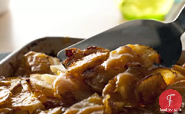 Cheddar Patate e sugo Cuocere