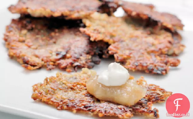 Latkes con grani di pepe del Sichuan