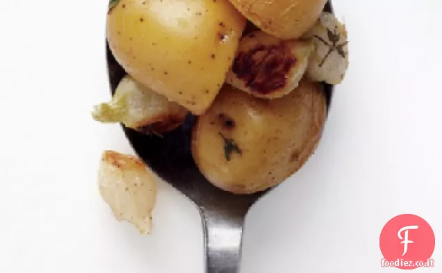 Cipolle fritte e patate