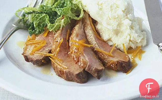 Anatra con Arancia di Siviglia e Verza