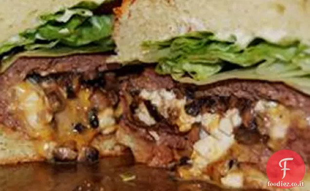 Hamburger alla griglia ripieni di Texas