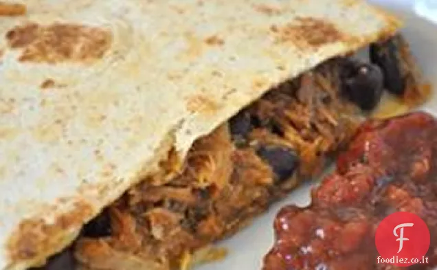 Barbecue Pancetta Quesadillas