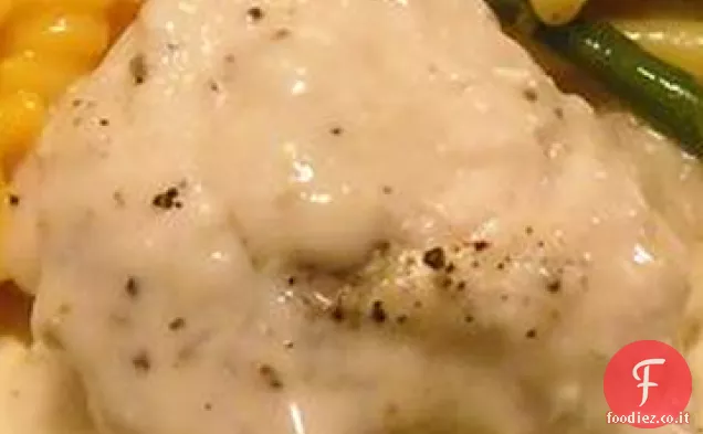 Pollo al pepe cremoso facile