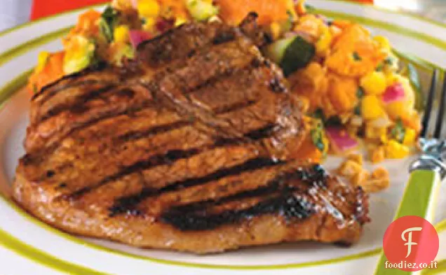 Caribbean Jerk Braciole di maiale